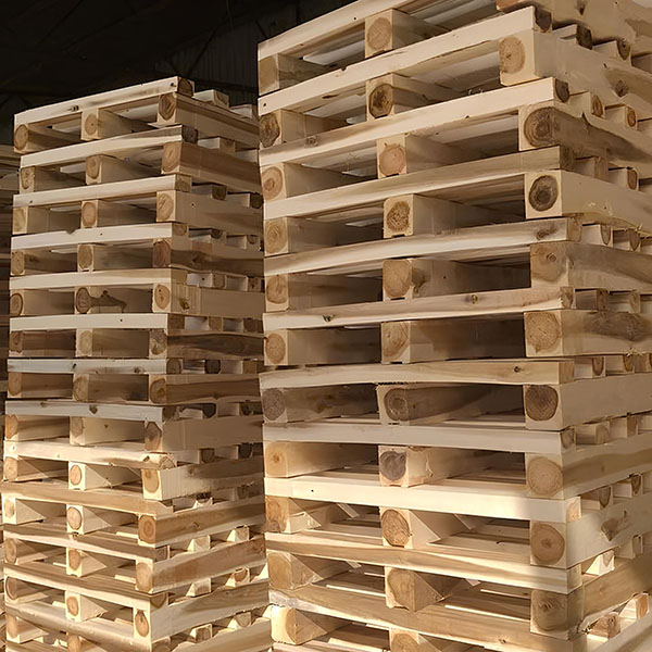 Pallet gỗ 2 hướng nâng